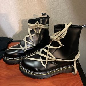 Rick Owens Doc Martens Boots